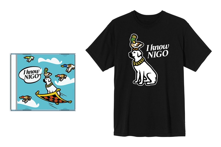 니고의 첫 정규 앨범 ‘I Know NIGO!’ CD & 티셔츠 세트가 국내 출시된다