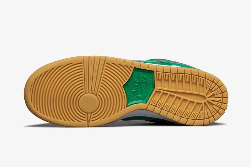 황금빛 스우시, SB 덩크 로우 프로 ‘샴록’ 국내 공식 발매 정보, 나이키, 스니커 출시 뉴스, SNKRS