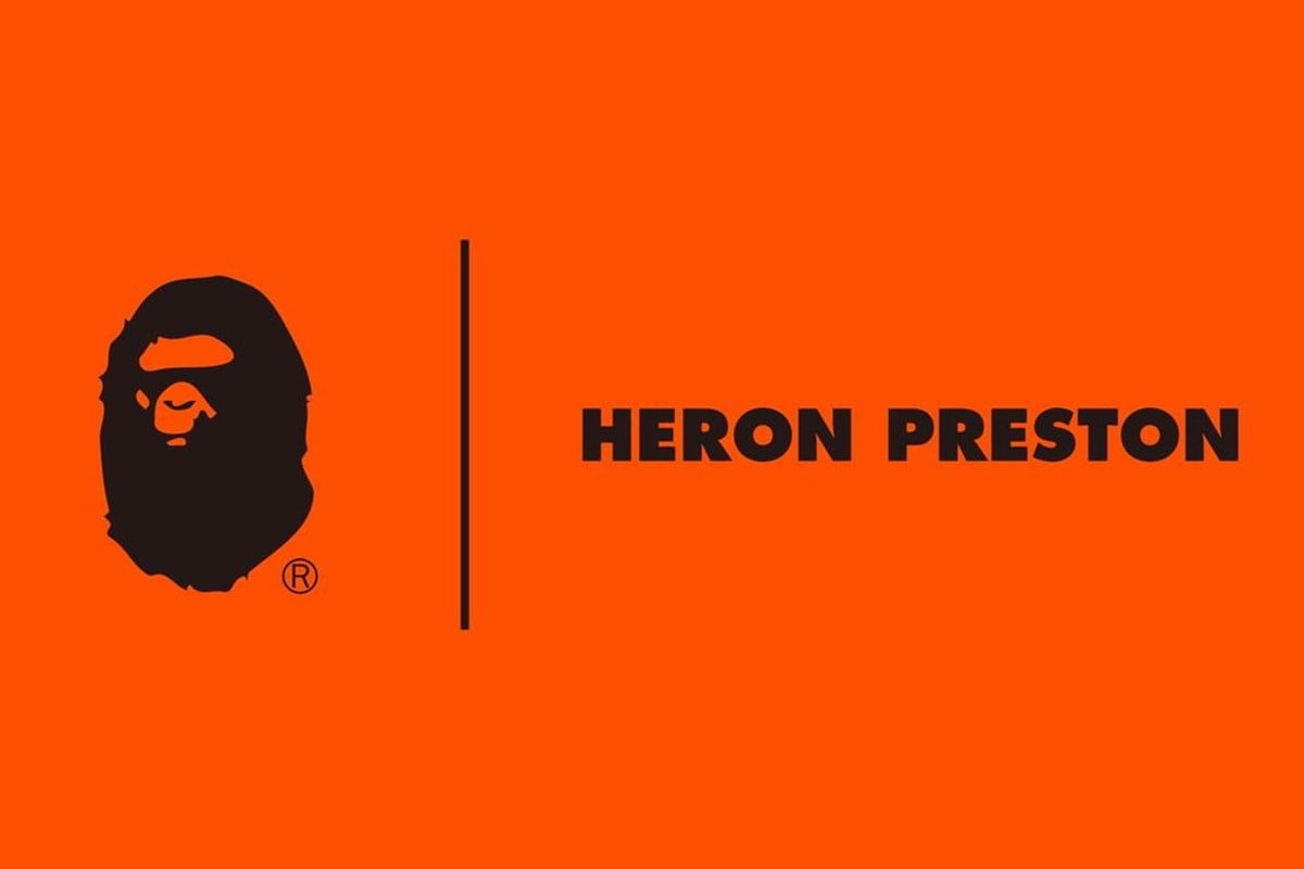 헤론 프레스톤과 베이프의 협업 컬렉션이 출시된다, 베싱 에이프, 베이싱 에이프, 니고, 카무, 사루