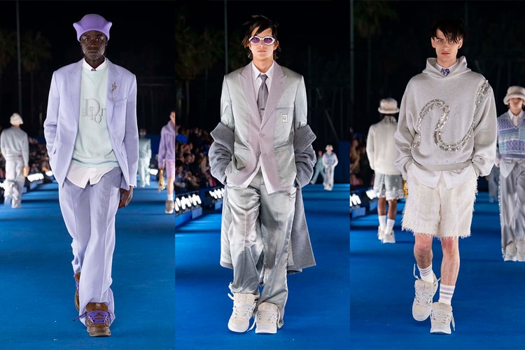 ERL과 함께 제작된 디올의 2023 리조트 남성복 컬렉션 '캘리포니아 꾸뛰르'