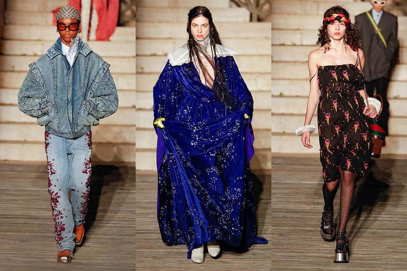 철학적 '성좌 구조' 개념을 담아낸 구찌 2023 '코스모고니' 컬렉션 살펴보기