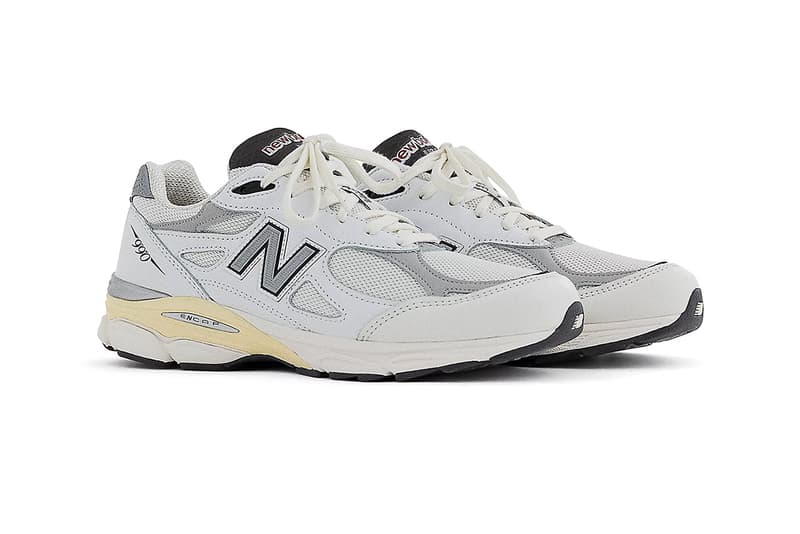 클래식한 디자인, 뉴발란스 Made in USA 990v3 ‘씨 솔트’ 공식 발매 정보