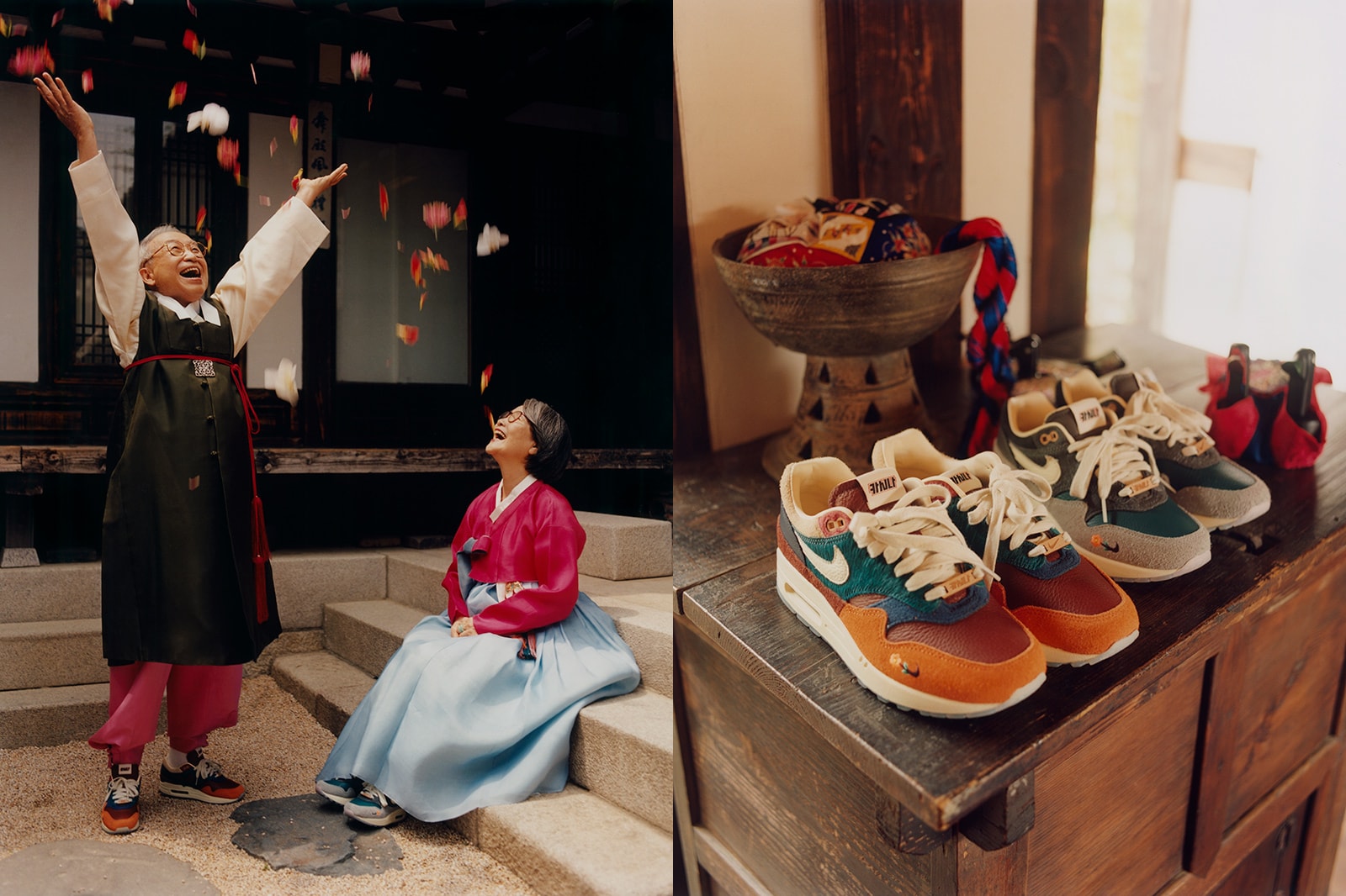 나이키 에어맥스 1 x 카시나 ‘원앙’과 그린 화목한 관계들, 이찬재, 안경자, 다이나믹 듀오, 최자, 개코, 이은혁, 발란사, 김지훈, 코스트퍼킬로, 구민현, 춘식, 춘식당, 선데이버거클럽, 고려대, 고대, KUBA, 교환학생, kasina, air max 1