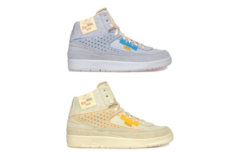 유니언, 협업 에어 조던 2의 나이키 SNKRS 출시 일정 공개