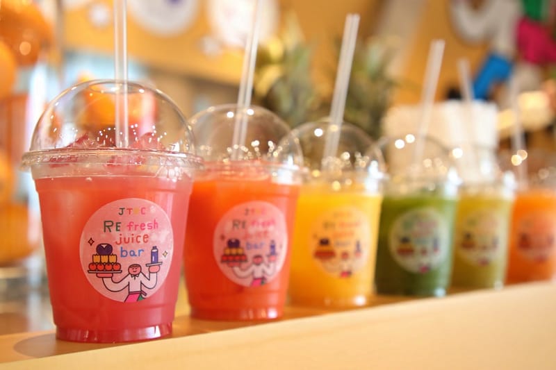 JTBC, 리프레쉬 주스바 팝업 진행