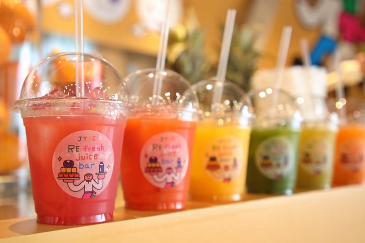 JTBC, 리프레쉬 주스바 팝업 진행