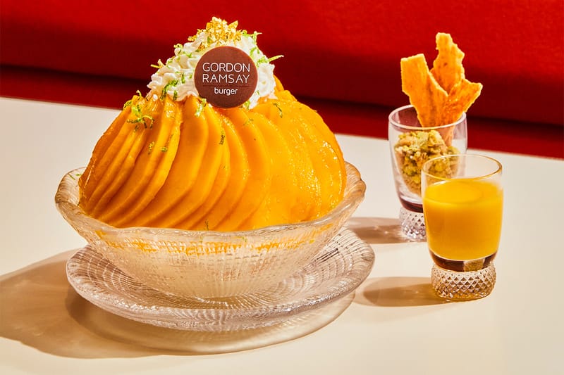 가격은 얼마? 고든 램지 버거가 ‘애플망고빙수’를 출시한다