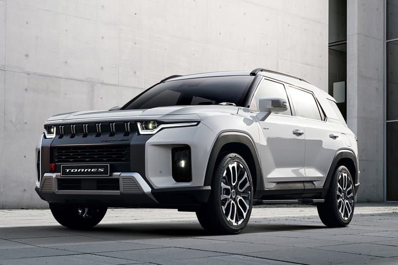 마침내 공개된 쌍용자동차 SUV ‘토레스’ 외장 이미지 & 예상 가격 정보