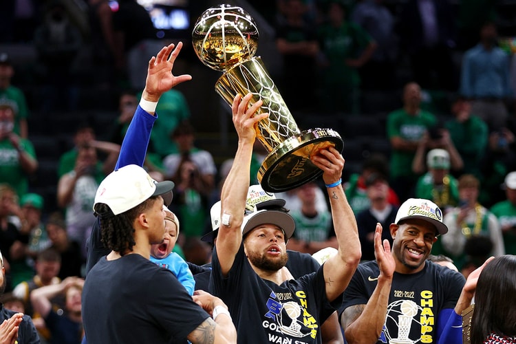 티파니앤코가 제작한 골든 스테이트 워리어스의 NBA 파이널 트로피