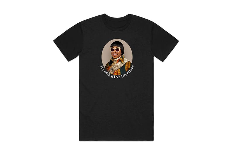 앤더슨 팩, 방탄소년단 드러머가 된 기념 티셔츠 출시