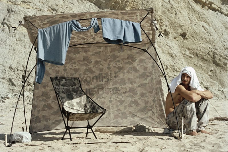 칼하트 WIP x  헬리녹스 협업 '카모 타이드' 캠핑 컬렉션 출시