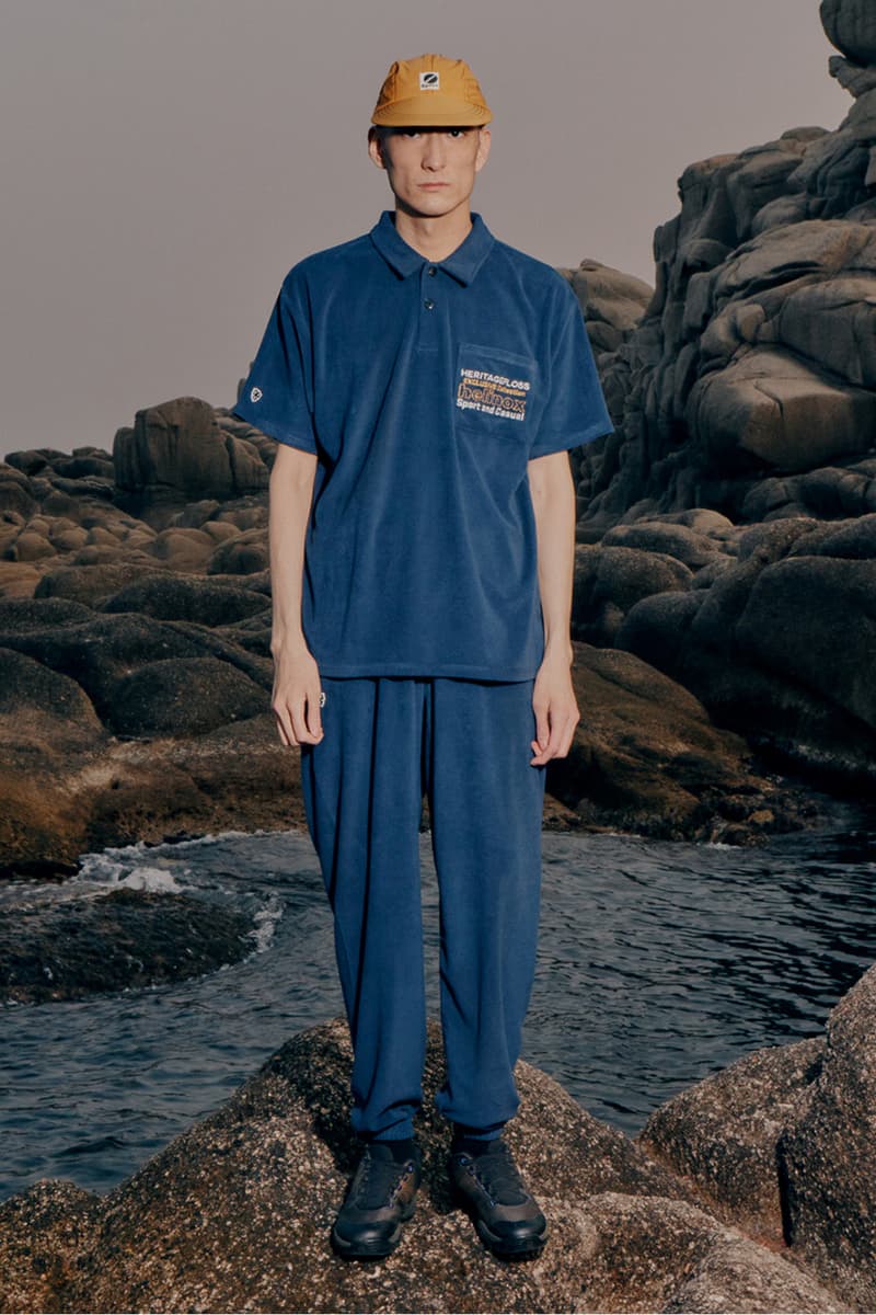 헬리녹스 x 헤리티지플로스, 2022 여름 협업 컬렉션 출시, 로얄 박스 쉐이드, 사바나 체어, 테이블 하드탑, 캡, 조거팬츠