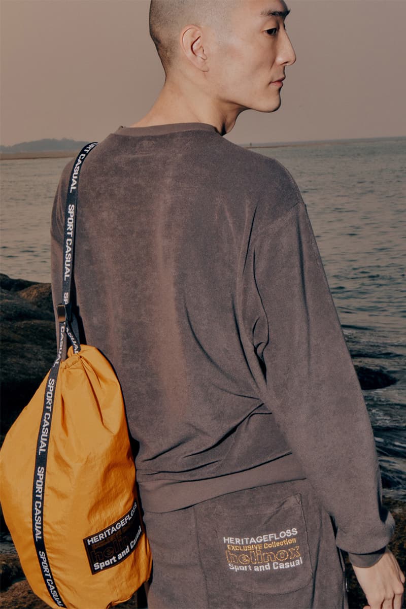 헬리녹스 x 헤리티지플로스, 2022 여름 협업 컬렉션 출시, 로얄 박스 쉐이드, 사바나 체어, 테이블 하드탑, 캡, 조거팬츠
