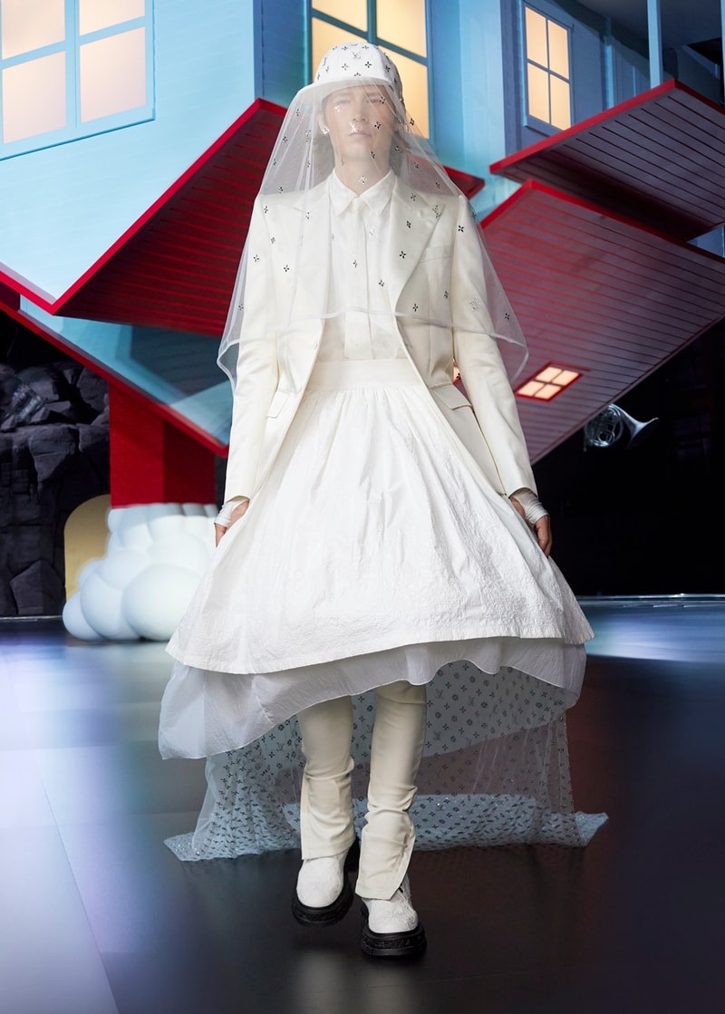 태국 방콕에서 열린, 루이 비통 2022 가을, 겨울 남성 컬렉션 두 번째 쇼 