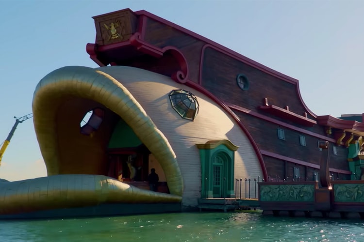 ‘원피스’ 실사판에 등장하는 선상 레스토랑 ‘발라티에’ 세트장 감상하기