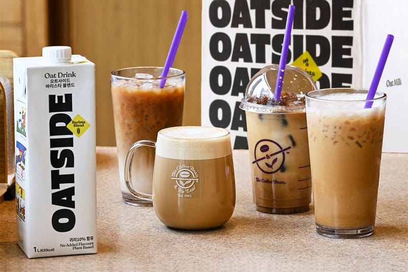오트사이드 x 커피빈 협업 '바닐라 빈 오트밀크' 메뉴 3종 출시