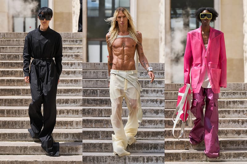 릭 오웬스 2023 봄 컬렉션 런웨이 전체 공개