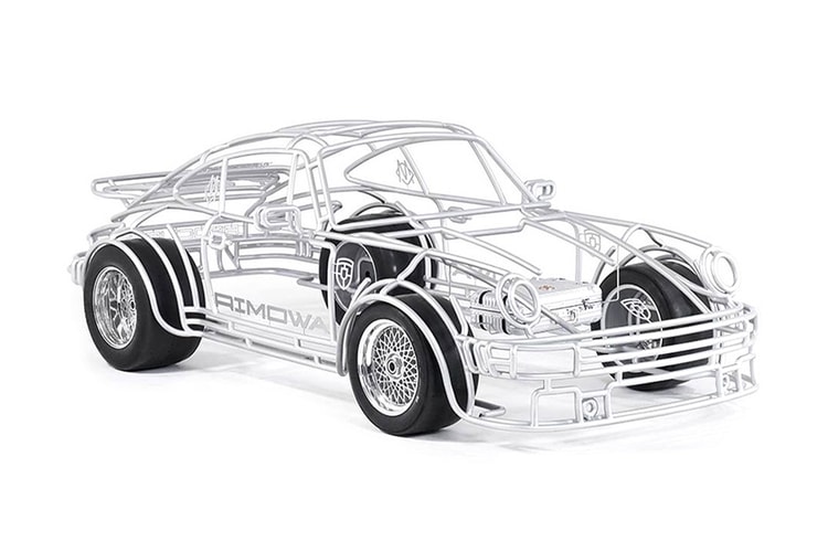 실물 사이즈와 똑같은 리모와 x 포르쉐 934 모형이 등장했다