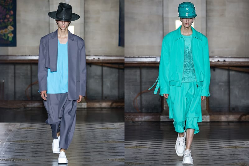 비대칭과 이중성을 표현한, 송지오 2023 SS 컬렉션 런웨이