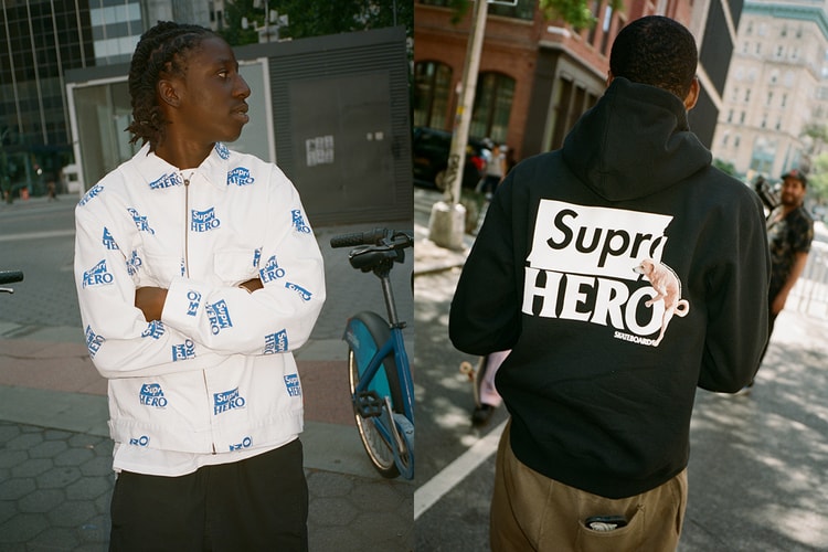슈프림과 안티히어로의 2022 봄 협업 컬렉션