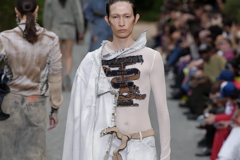 글렌 마틴스의 와이/프로젝트 2023 봄 남성복 컬렉션 런웨이 공개