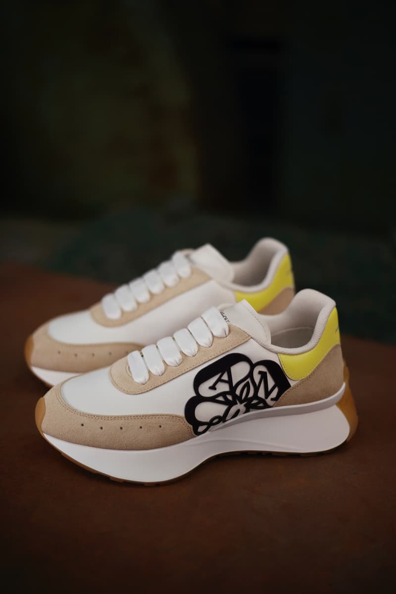알렉산더 맥퀸의 새로운 스니커 '스프린트 러너' 출시 및 패션 필름 공개 정보 alexander mcqueen new sneaker sprint runner campaign fashion film