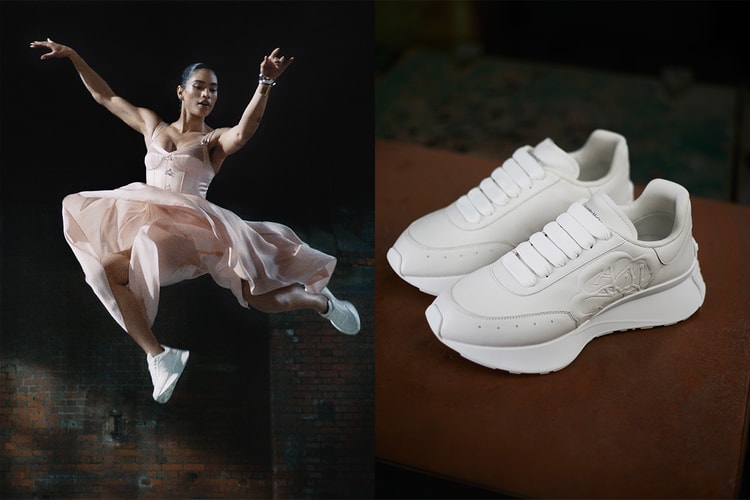 알렉산더 맥퀸의 새로운 스니커 '스프린트 러너' 출시 및 패션 필름 공개 정보