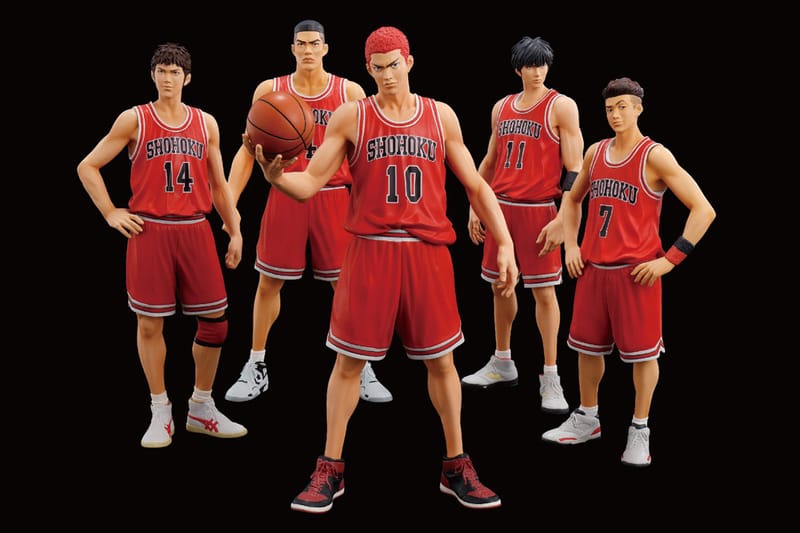 '슬램덩크' 북산고 선발 5명의 피규어가 출시된다