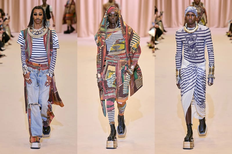 올리비에 루스테잉이 만든 장 폴 고티에 2022 가을 쿠튀르 컬렉션