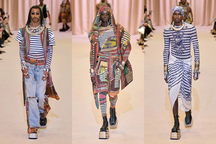 올리비에 루스테잉이 만든 장 폴 고티에 2022 가을 쿠튀르 컬렉션