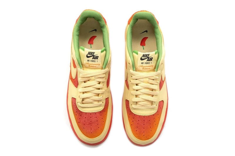 매운맛 스니커, 나이키 에어 포스 1 로우 ‘칠리 페퍼’가 공개됐다, 40주년, SNKRS, 스니커 뉴스