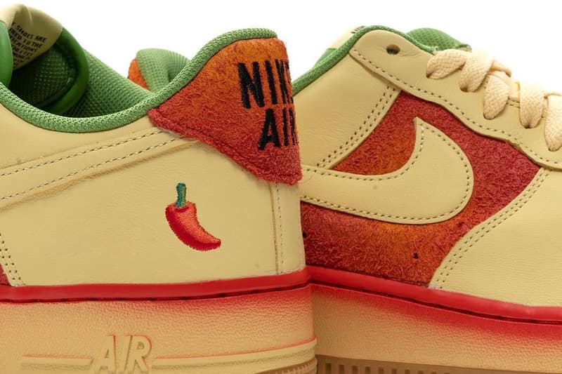 매운맛 스니커, 나이키 에어 포스 1 로우 ‘칠리 페퍼’가 공개됐다, 40주년, SNKRS, 스니커 뉴스