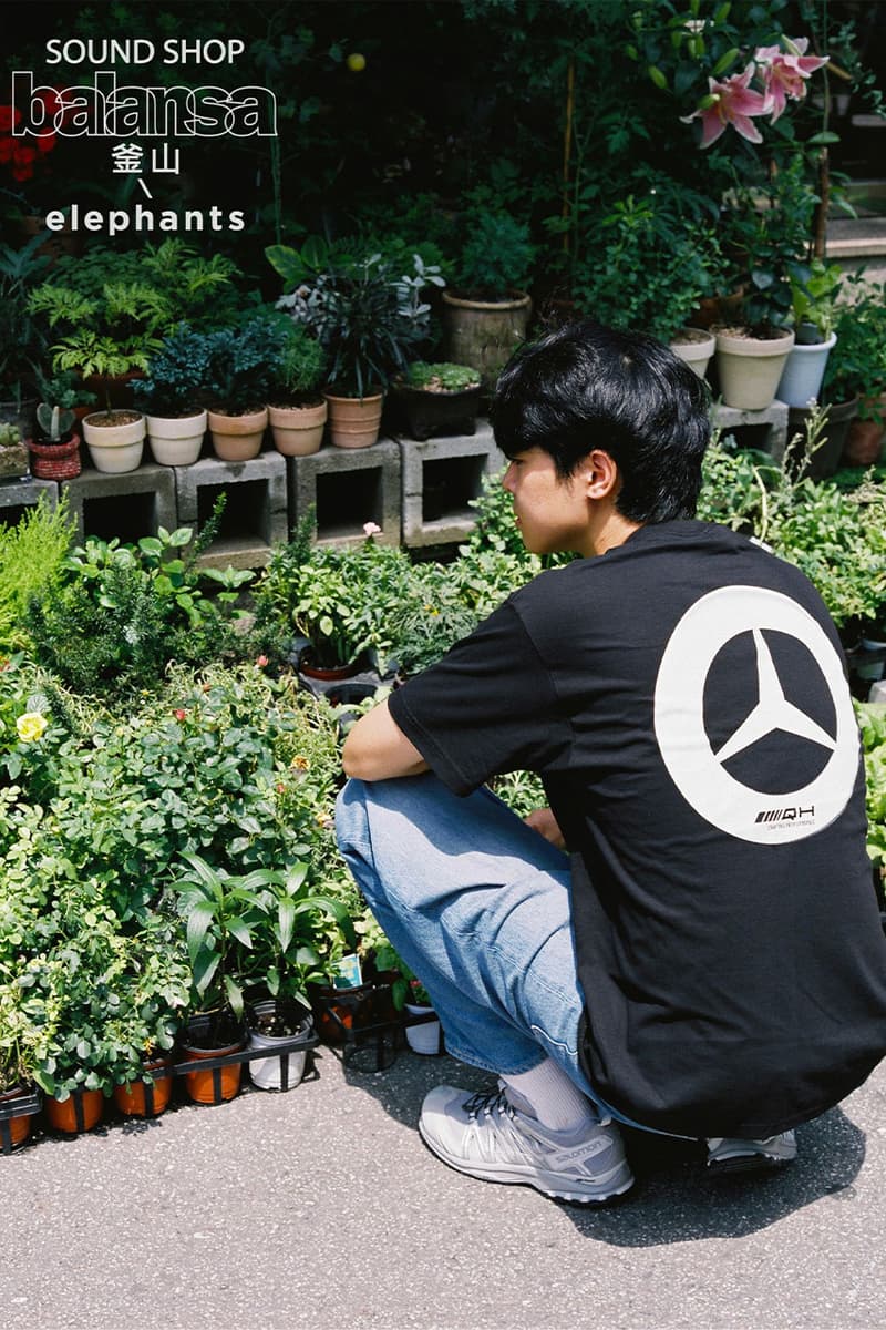 발란사, 일본 교토 팝업 스토어 개최, 엘리펀츠, soundshop balansa