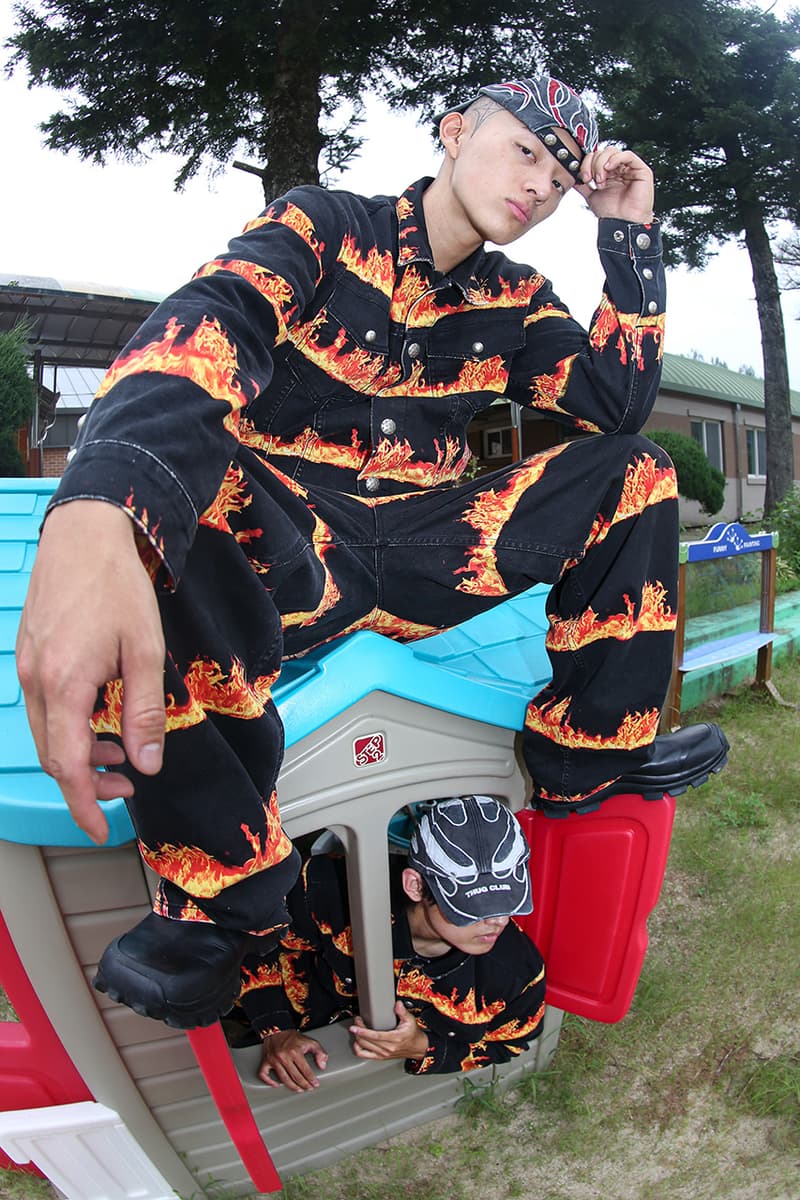 떠그 클럽, 초퍼 바이크 문화에서 영감 얻은 트러커 재킷, 워크 팬츠 & 스터드 캡 출시, 떠그민, TC, 데님 슈트