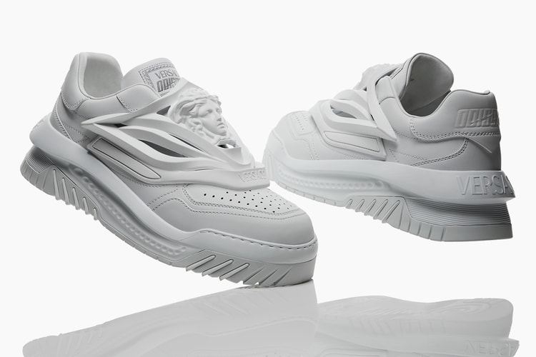 베르사체의 새로운 스니커 ‘오디세아’가 최초 공개됐다