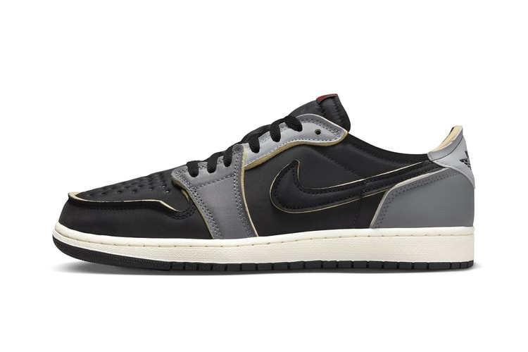 신선한 소재감, 에어 조던 1 로우 ‘블랙 앤 스모크 그레이’ 국내 출시