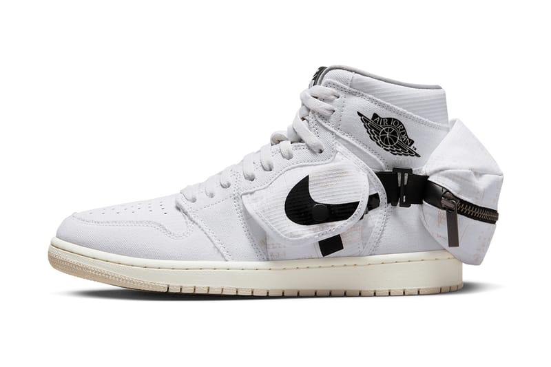 나이키, 포켓이 달린 에어 조던 1 하이 스태시 '화이트' 공개