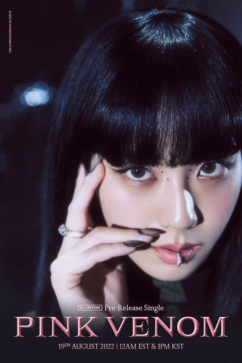 블랙핑크, 컴백 신곡 'Pink Venom' 각 멤버 비주얼 최초 공개, 제니, 리사, 지수, 로제