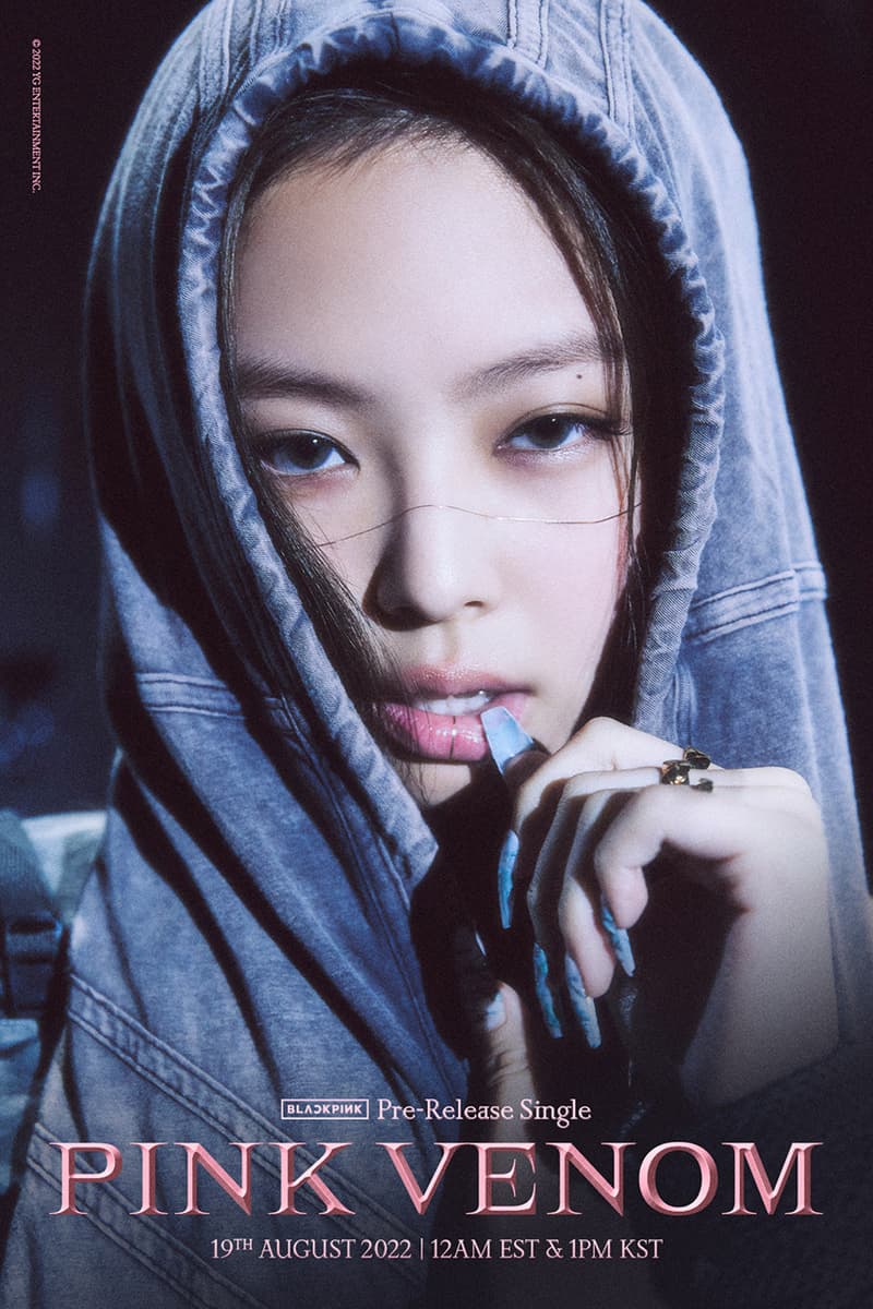 블랙핑크, 컴백 신곡 'Pink Venom' 각 멤버 비주얼 최초 공개, 제니, 리사, 지수, 로제
