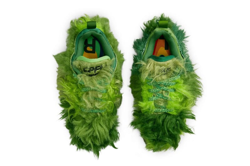 역대급 디자인, 캑터스 플랜트 플리 마켓 x 나이키 덩크 로우 '그린치' 공개