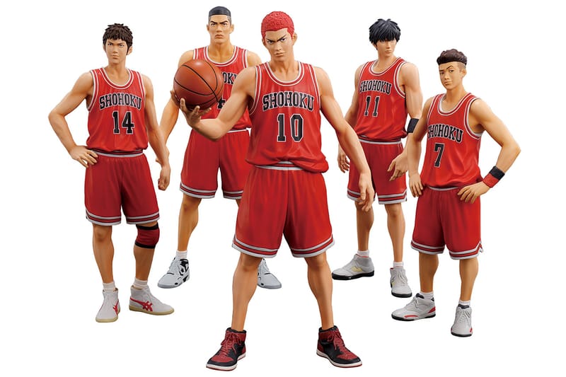 '슬램덩크' 북산고 선발 멤버 피규어 세트 예약 판매 시작