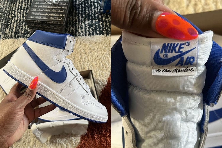 아 마 마니에르 x 나이키 에어 쉽 실물 첫 유출 사진