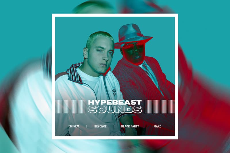 HYPEBEAST SOUNDS: 에미넴, DJ 칼리드, 비욘세, 나브, 트래비스 스콧, 리즌, 케이트라나다, 앤더슨 팩, 블랙 파티, 맥소, 트리피 레드, 아이스웨어 베조, 50센트, 드레이크, 릴 베이비, 더 게임, 차일디쉬 감비노, 핑크 시푸, 오프셋, 머니백 요, 코닥 블랙