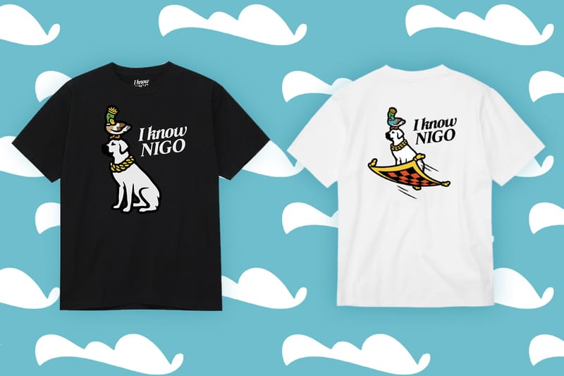 니고의 '아이 노우 니고' 티셔츠가 국내 단독 재출시됐다