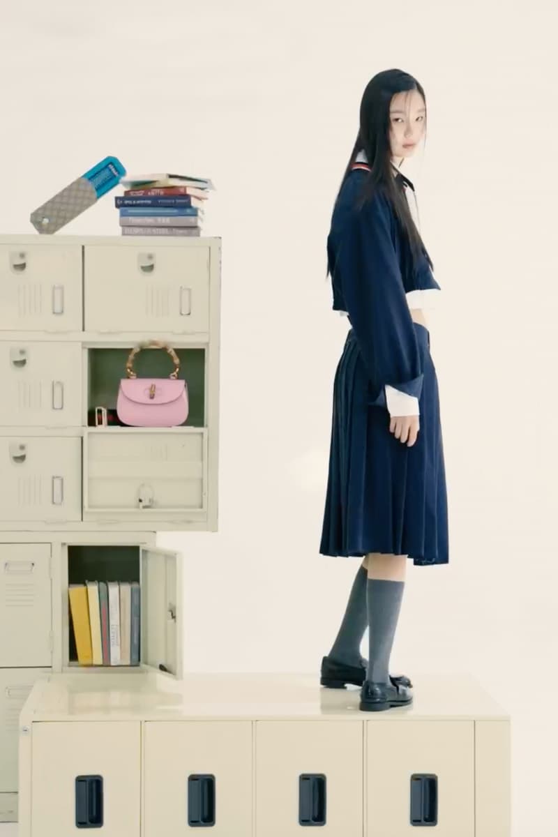 롯데백화점, 2022 가을, 겨울 캠페인 '백 투 더 스쿨' 공개 lotte shopping fall winter campaign back to the school, 구찌, 디올, 루이 비통, 미우미우, 발렌시아가, 에르메스, 프라다
