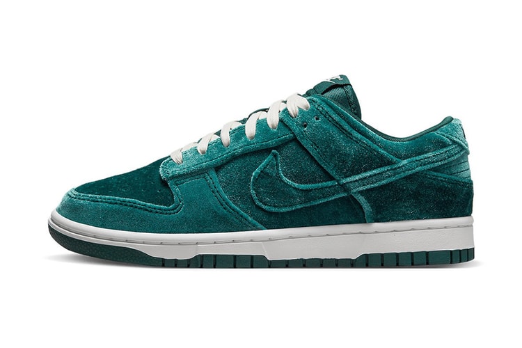 나이키, 새로운 덩크 로우 ‘그린 벨벳’ 공개