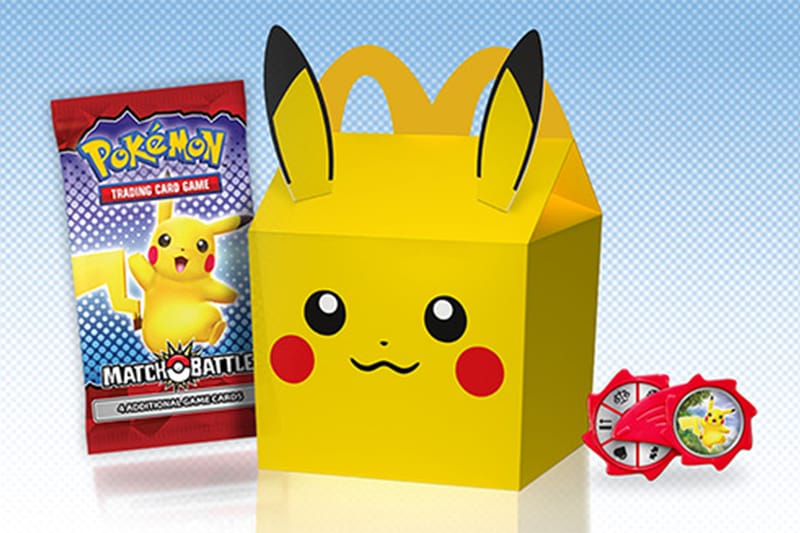 맥도날드, 포켓몬 카드 포함된 '포켓몬 해피밀' 출시