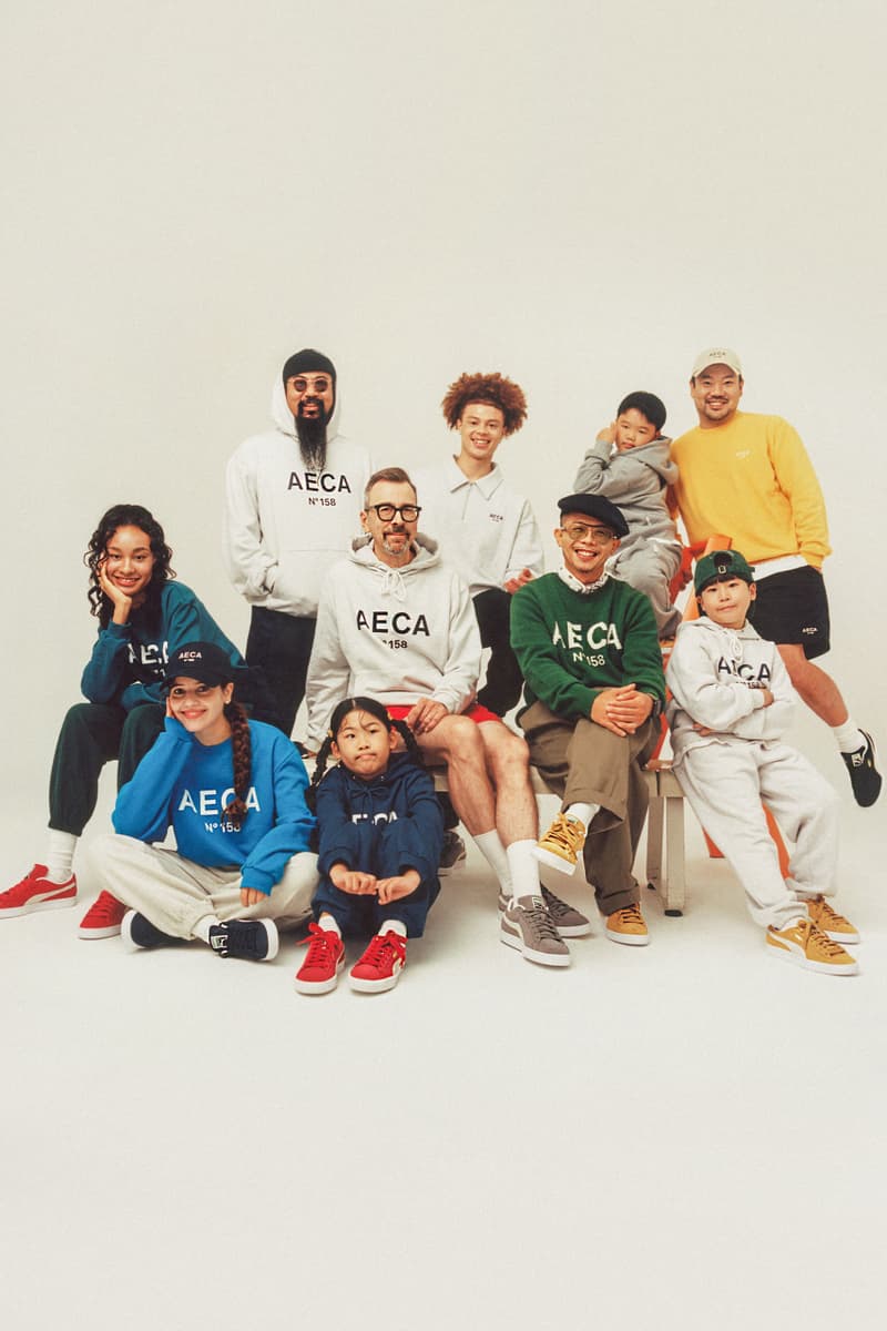 푸마 x 에이카 화이트 2022 FW 협업 캠페인 공개, 유튜버, DJ, 프로듀서, 디자이너, 모델, 복서, 와디