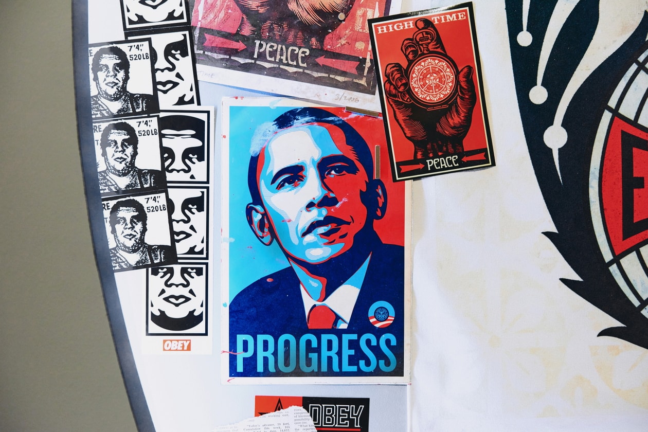 셰퍼드 페어리 인터뷰: 행동하는 예술가의 힘, 오베이, obey, HOPE, 앙드레 더 자이언트, shepard fairey, 롯데뮤지엄, 행동하라, eyes open minds open, 내한, 방한