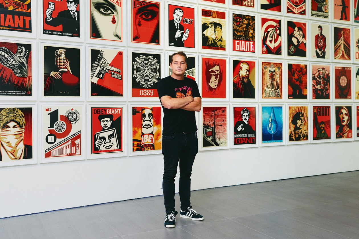 셰퍼드 페어리 인터뷰: 행동하는 예술가의 힘, 오베이, obey, HOPE, 앙드레 더 자이언트, shepard fairey, 롯데뮤지엄, 행동하라, eyes open minds open, 내한, 방한